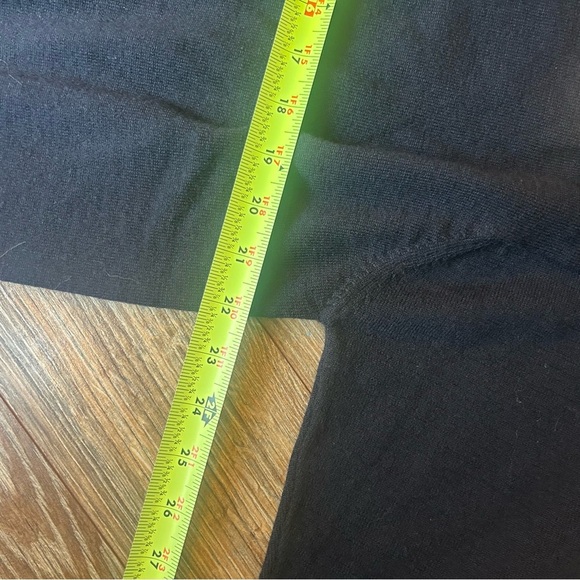 Nike Golf Sweater Men's Size XLarge Black Merino Wool Crewneck Pullover - Picture 4 of 9